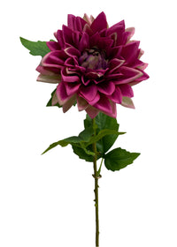 Dahlia Mauve Real Touch Stem 21"