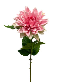 Dahlia Pink Real Touch Stem 21"