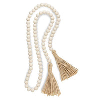 Long Blessing Beads With Tassle 50"L