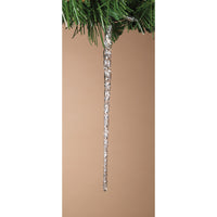 Spun Glass Icicle Ornament