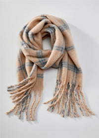 Isly Plaid Scarf