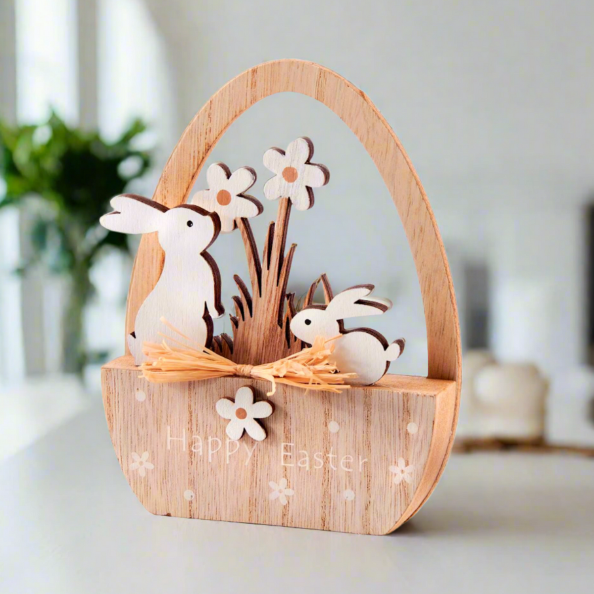 Bunny Basket Table Decor