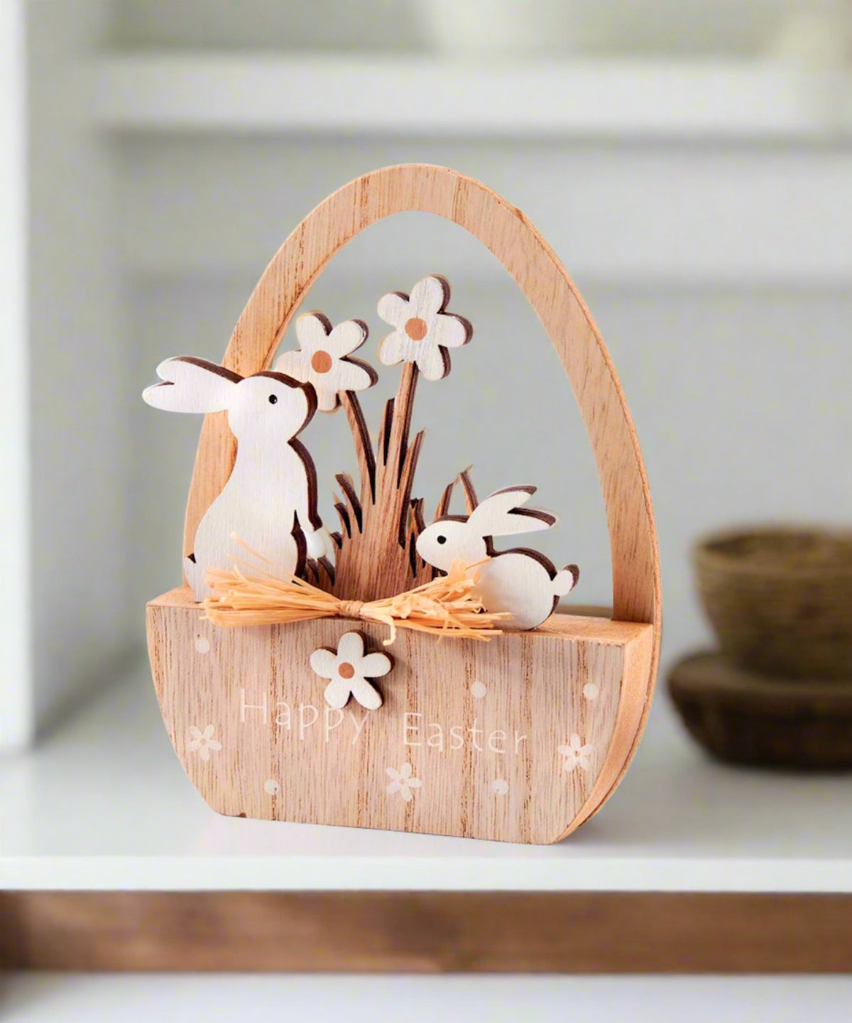 Bunny Basket Table Decor