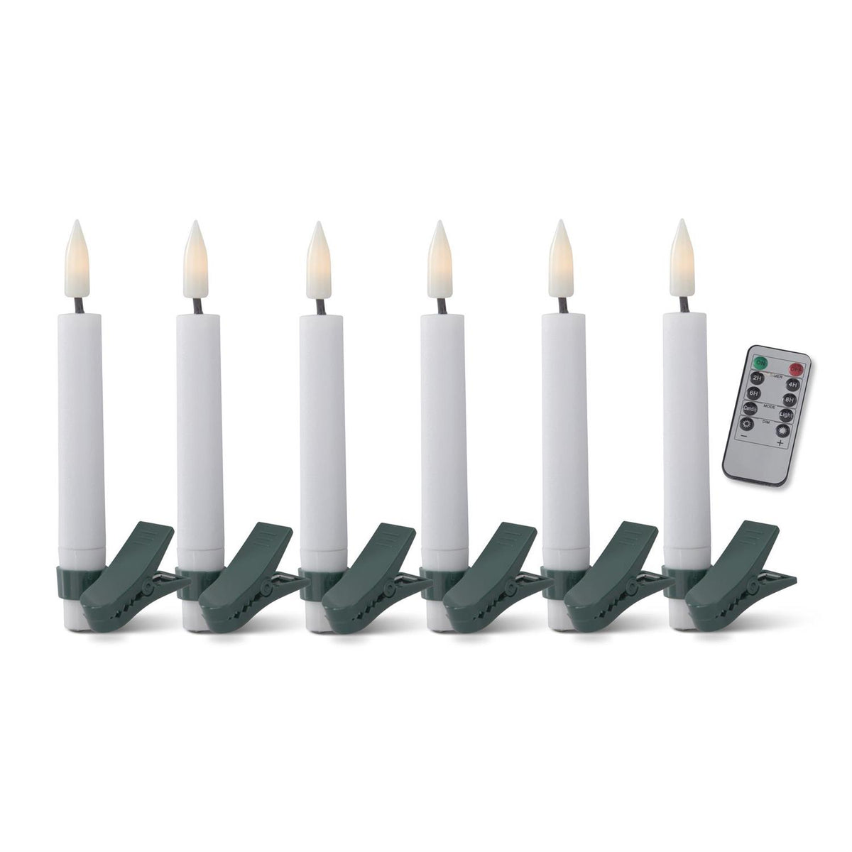 Tree Clip LED Candles Set