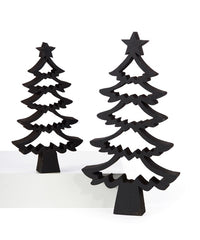 Black Cutout Tree Decor