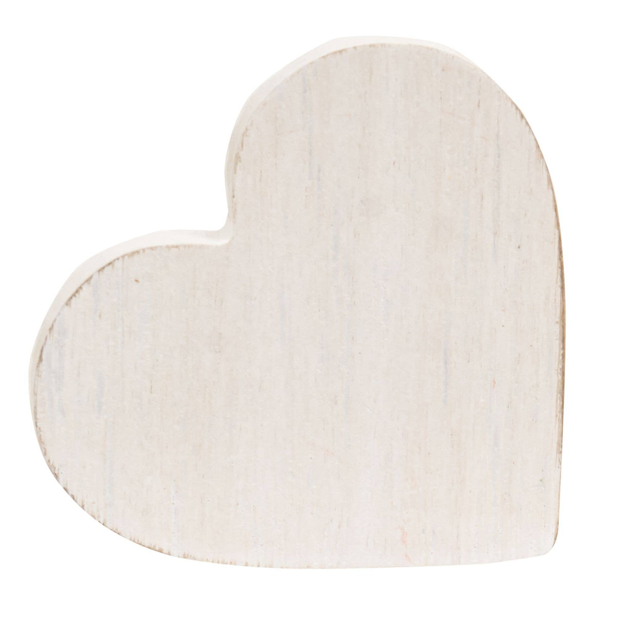 Distressed Wooden Heart Bundle Set of Three