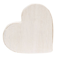 Distressed Wooden Heart Bundle Set of Three