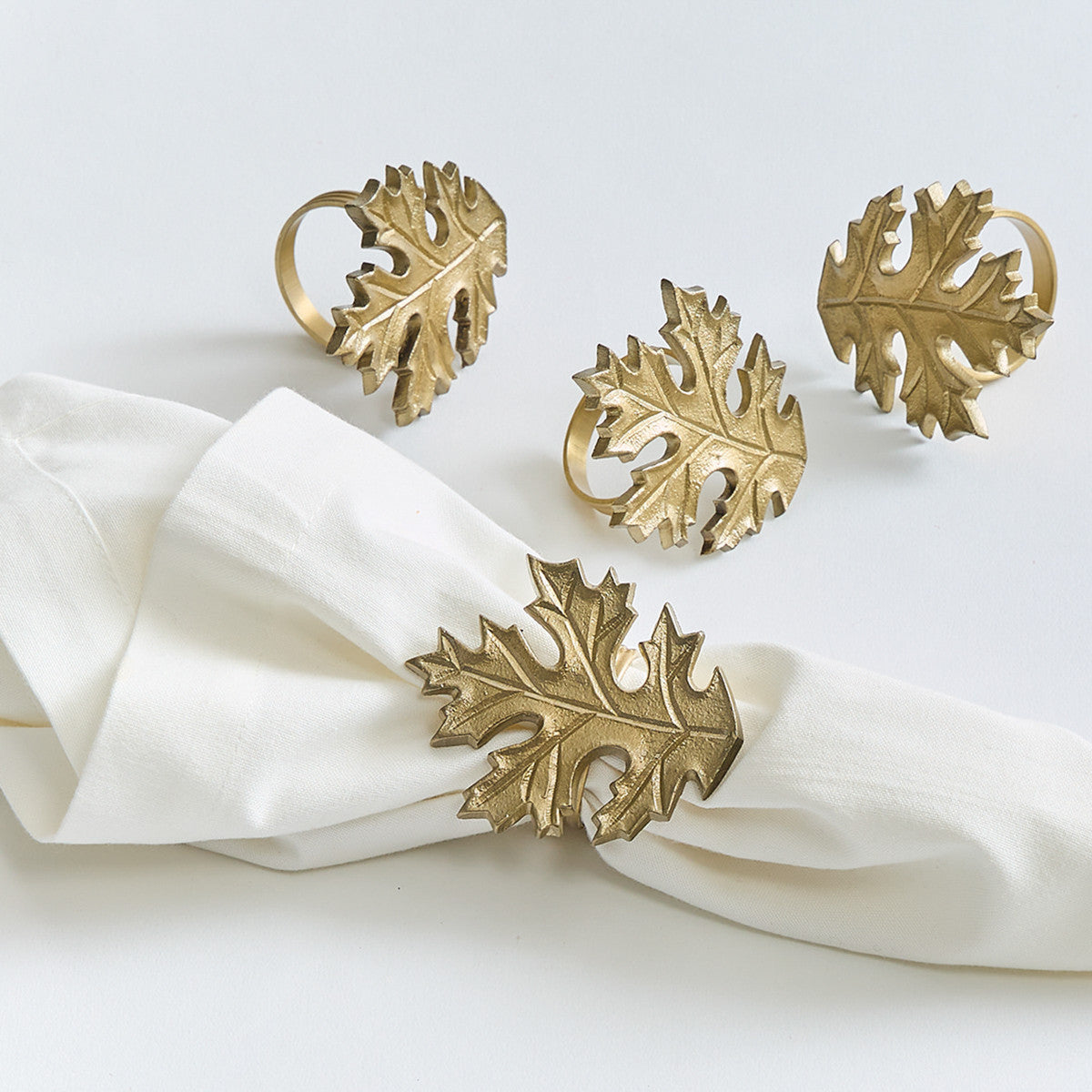 Napkin Ring Oak Leaf