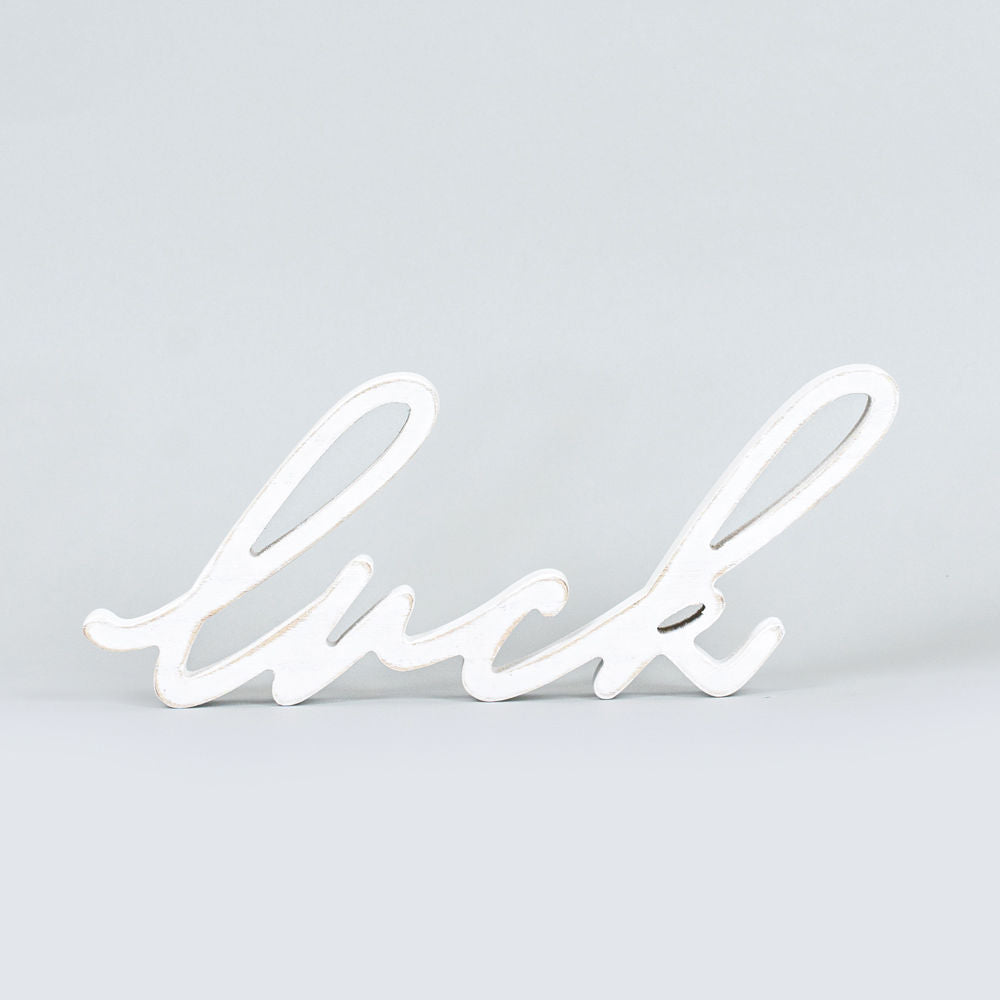 Luck Wood Cutout