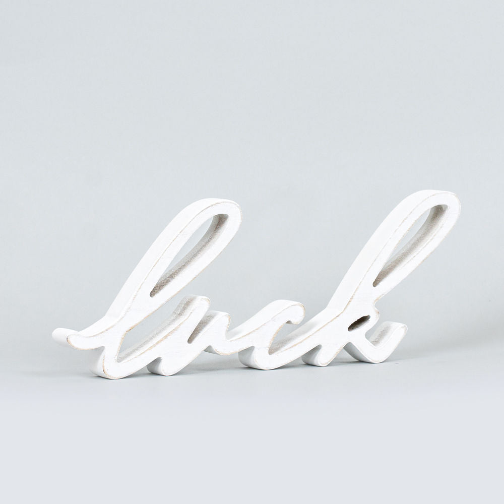 Luck Wood Cutout