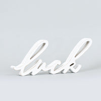 Luck Wood Cutout