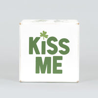 St. Patrick's Decorative Wood Cube