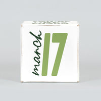 St. Patrick's Decorative Wood Cube