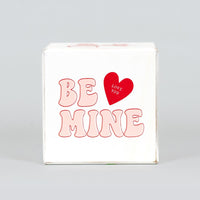 Valentine's Decorative Wood Cube