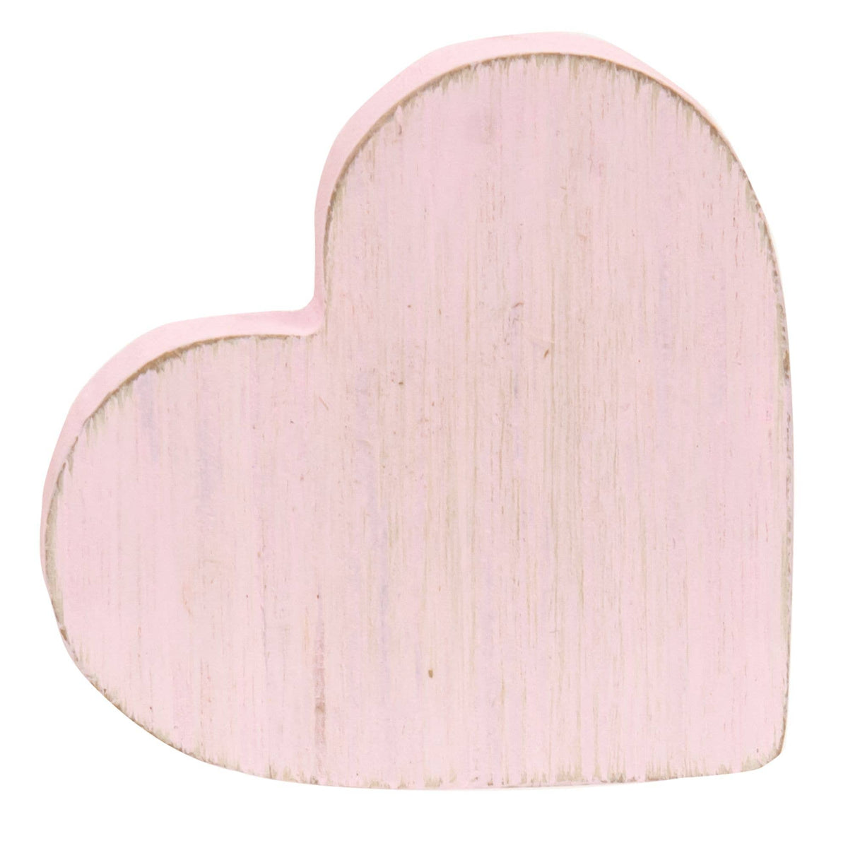 Distressed Wooden Heart Bundle Set of Three