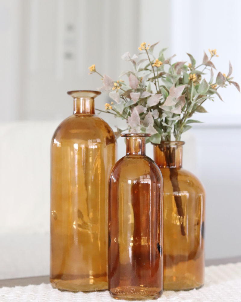 Amber Glass Bottles