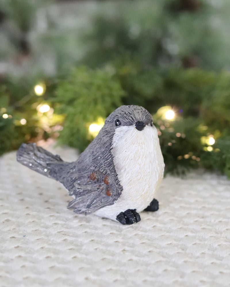 Winter Bird Figurine