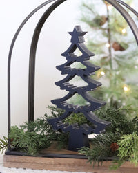 Black Cutout Tree Decor