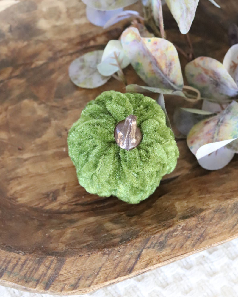 Braided Mini Fabric Pumpkin