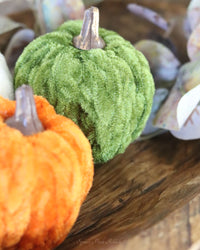 Braided Mini Fabric Pumpkin