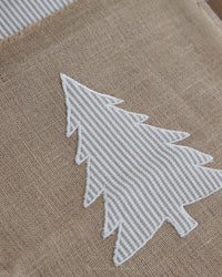 Modern Farmhouse Christmas Table Runner 72"