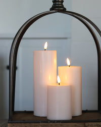 Deluxe Home Ivory Cream LED Candles