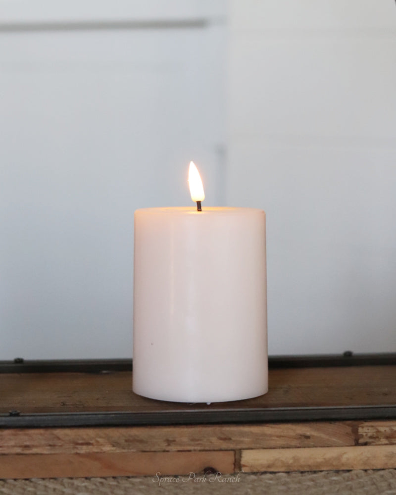 Deluxe Home Ivory Cream LED Candles