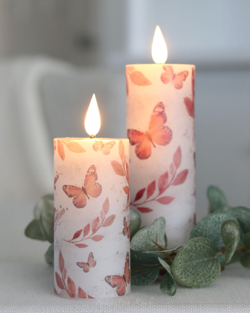 Apricot Breeze LED Votive Candle