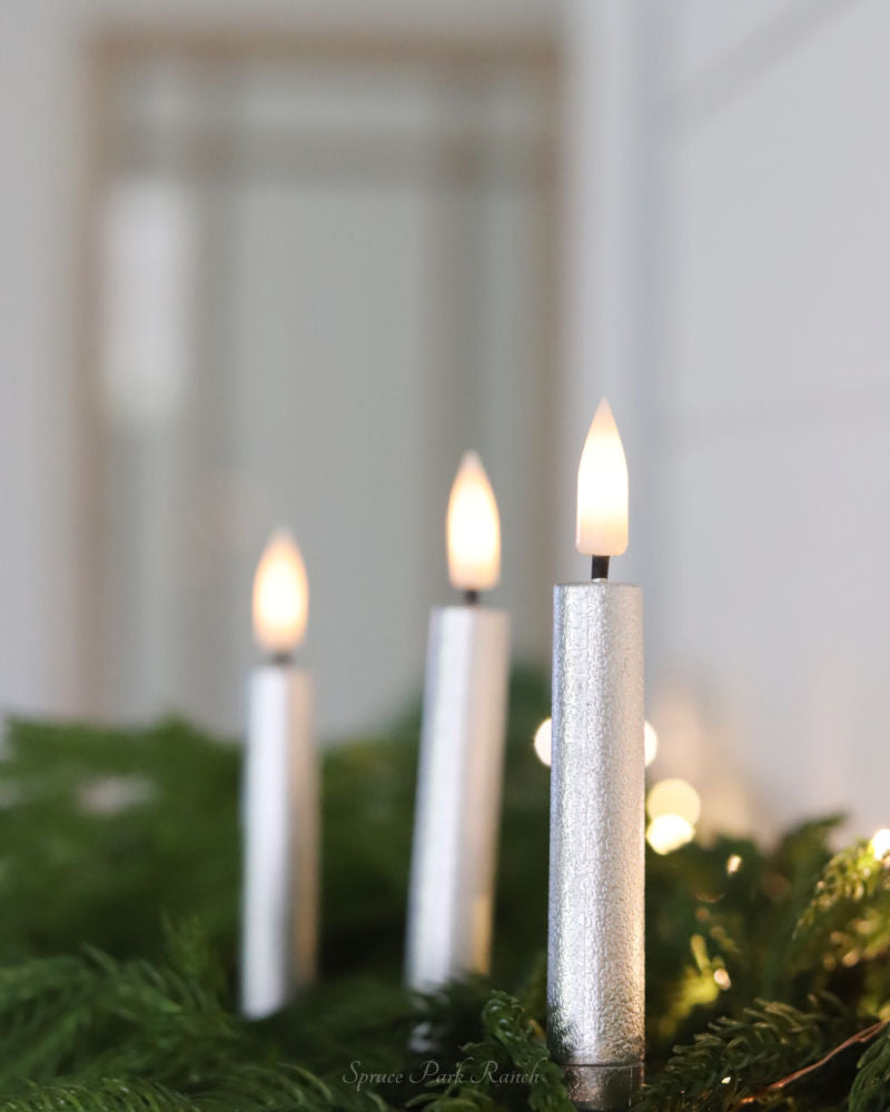 Tree Clip LED Candles Set