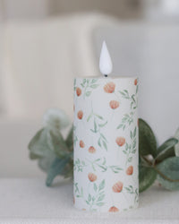 Flowers LED Votive Candle