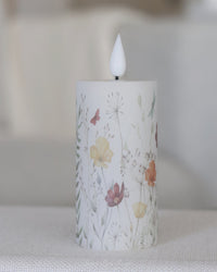 Wildflowers LED Votive Candle