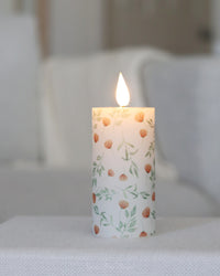 Flowers LED Votive Candle