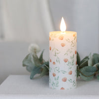 Flowers LED Votive Candle