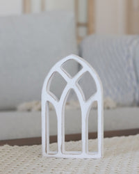 Whitewashed Mini Cathedral Frame