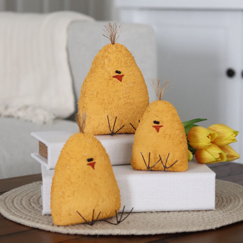 Spring Chick Family Set of 3