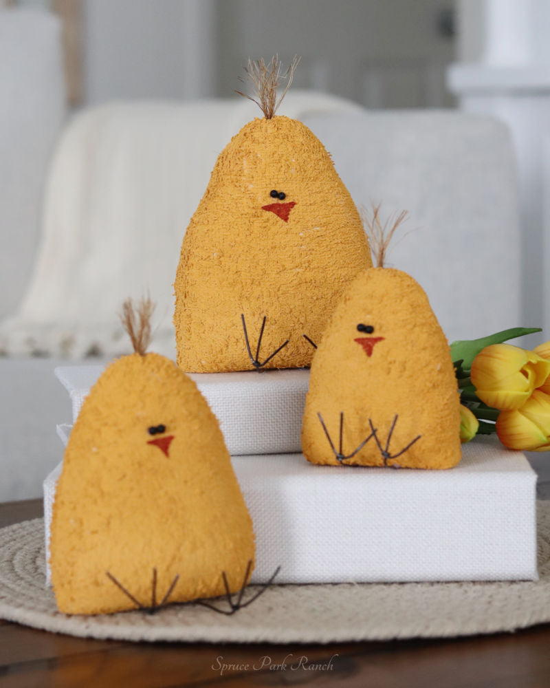 Spring Chick Family Set of 3