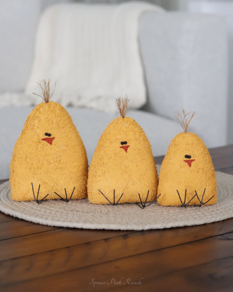 Spring Chick Family Set of 3