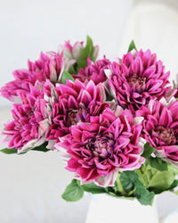 Dahlia Mauve Real Touch Stem 21"