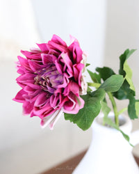 Dahlia Mauve Real Touch Stem 21"