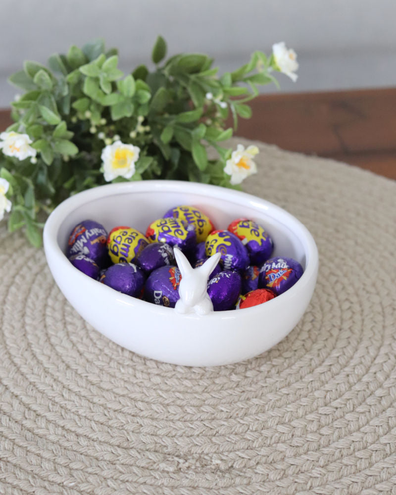 Dolomite Bunny Bowl