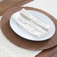 Placemat Essex Round Burro