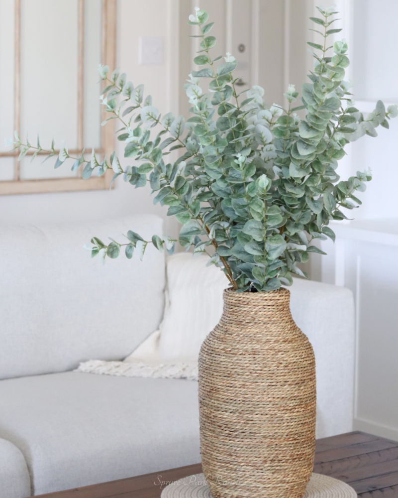 Light Green Gunnii Eucalyptus Stem 38"