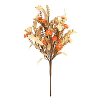 Natural and Orange Carnation Greenery Collection