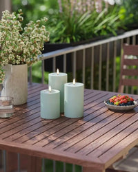 Deluxe Home Sage Outdoor LED Candles