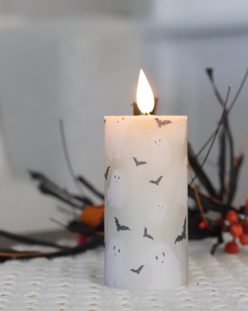 Spooky Chic LED Votive Candle