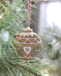 Gingersnap Cookie Ornament