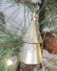 Gold Christmas Tree Ornament