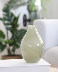 Small Green Glass Vases