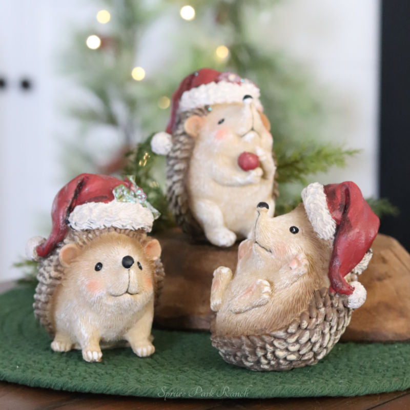 Holiday Hedgehog Large