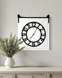 Barn Door Wall Clock